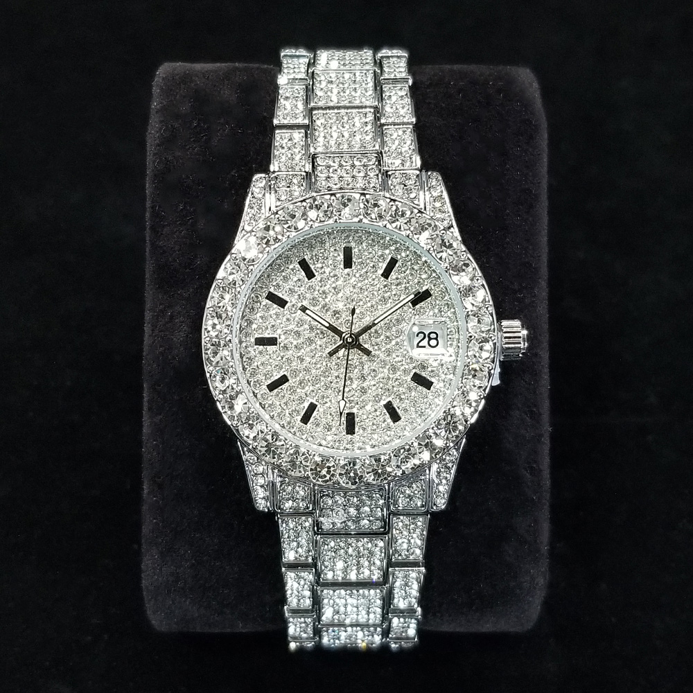 Anti-Magnetic Watch - Eleganti orologi con diamanti Orologio al