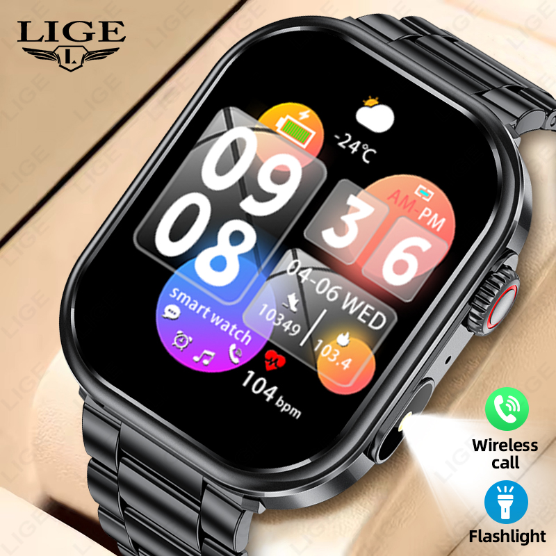 Smartwatch Health Watches For Men - Smartwatch LIGE da uomo 2026 con