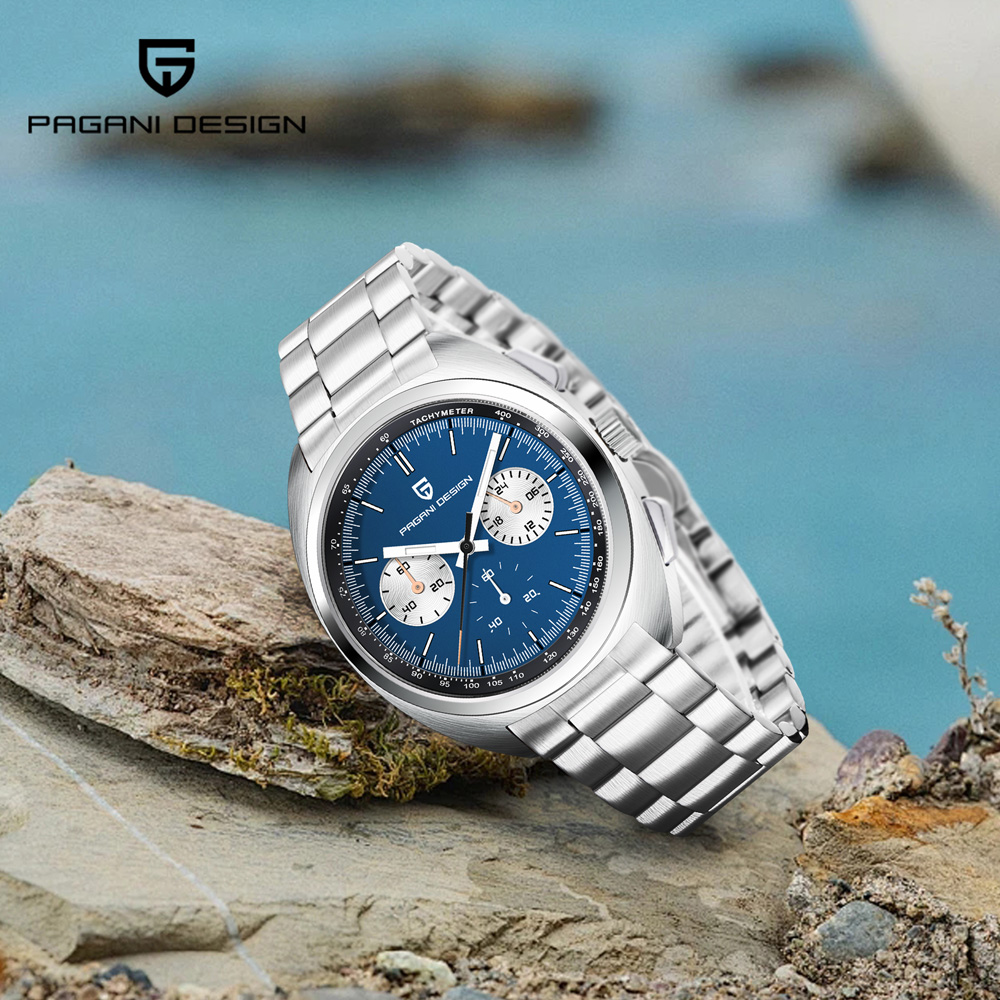 Analog Quartz Watch - PAGANI DESIGN 2026 Nuovo Orologio da