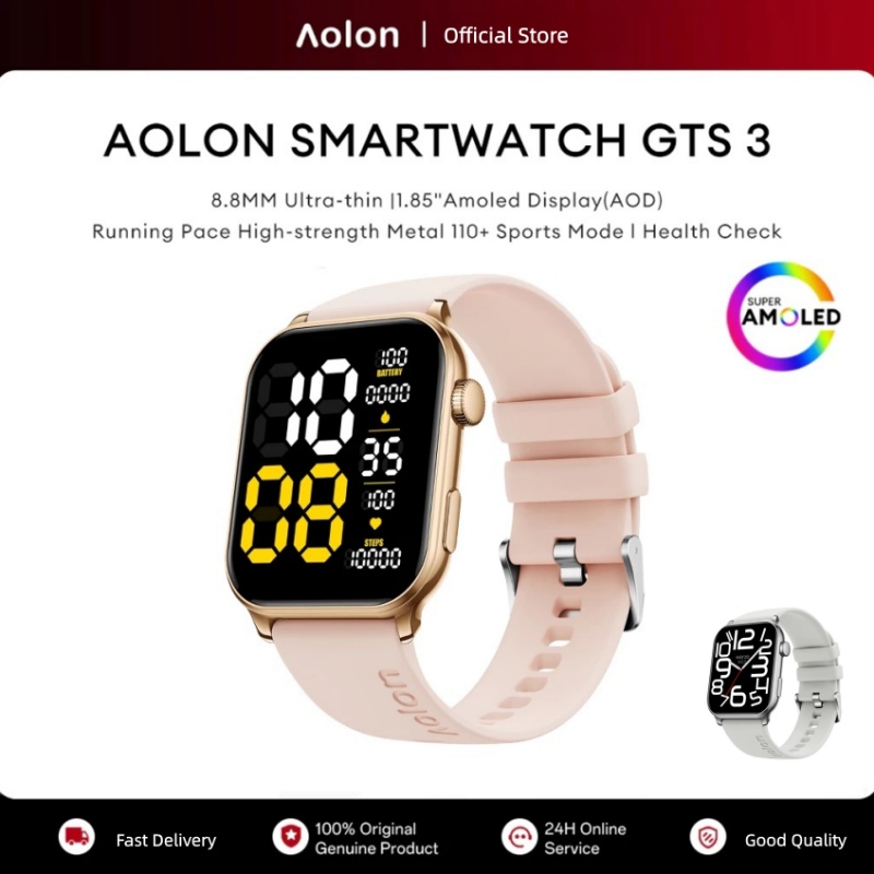 Smartwatch Watch Whatsapp - Smartwatch Aolon GTS3 con Schermo AMOLED