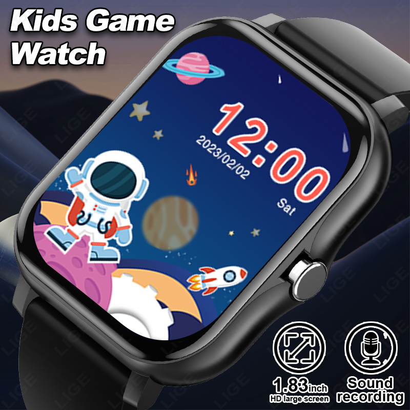 Smartwatch Digital Watches For Kid Girl - LIGE 2025 Audiobook Bambini Smartwatch Moda
