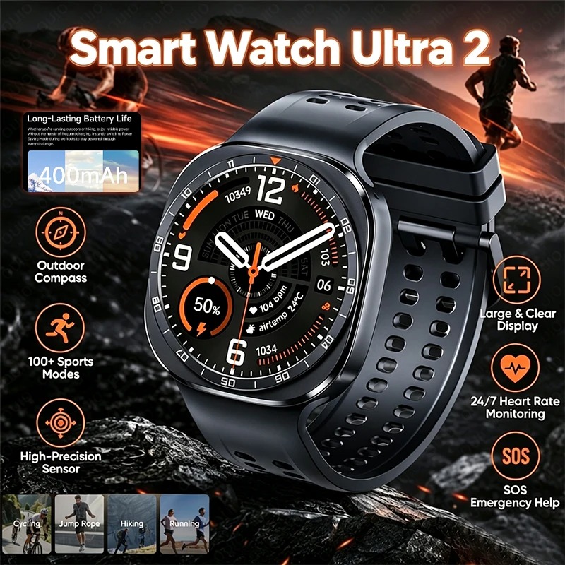 Smartwatch Health Watches For Men - Nuovo Smartwatch Ultra 2 2026 per