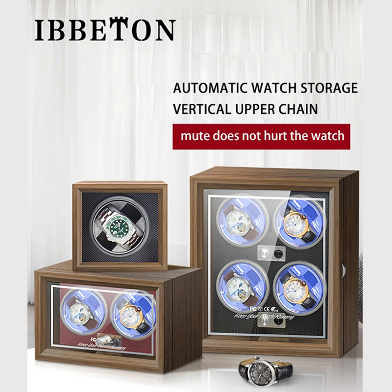 Watch Winder Single - IBBETON Scatola Porta Orologi di Lusso