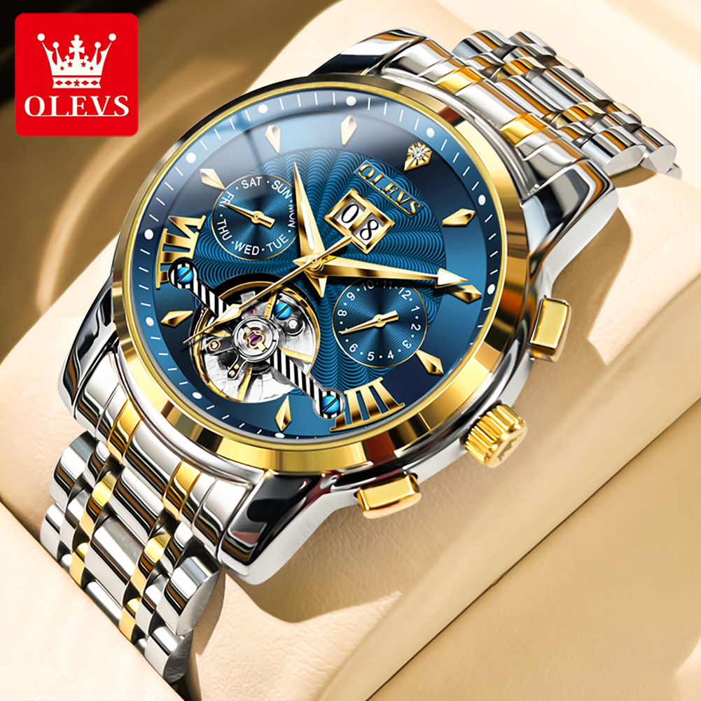 Anti-Magnetic Watch - OLEVS Orologi da uomo Moda di
