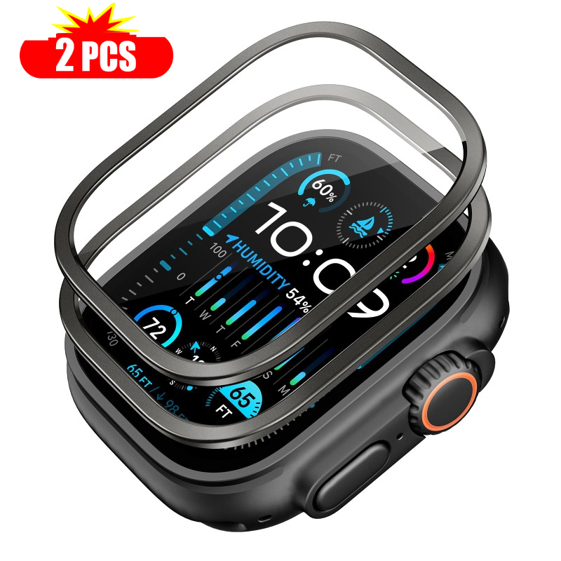 Smartwatch Apple Watches For Women - 2 pezzi di vetro temperato per