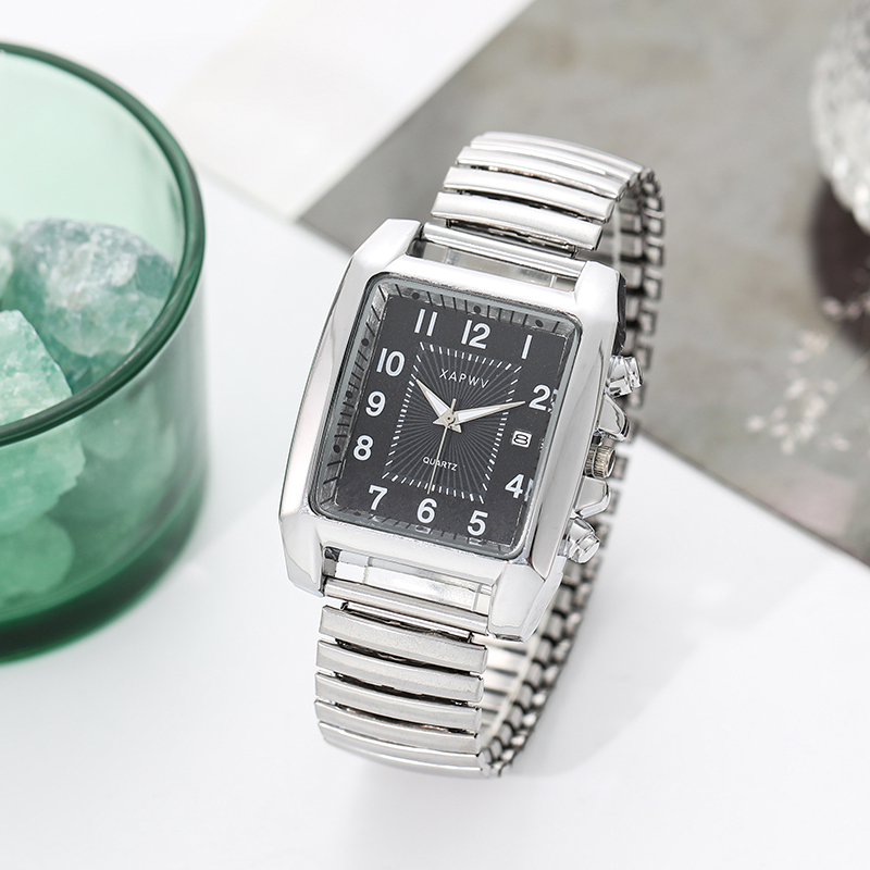 Orologio da uomo quadrato con  - Watch Winder Single recensione e prezzo