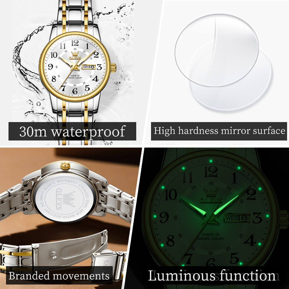 OLEVS 2891 Orologi da donna di - Anti-Magnetic Watch recensione e prezzo