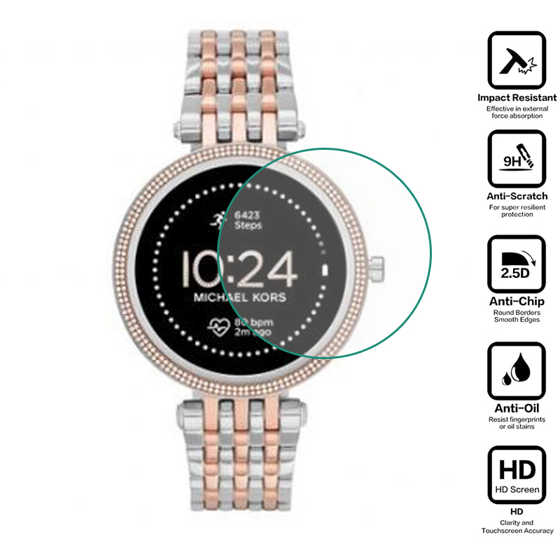 Pellicola protettiva in vetro  - Smartwatch Watches Michael Kors recensione e prezzo