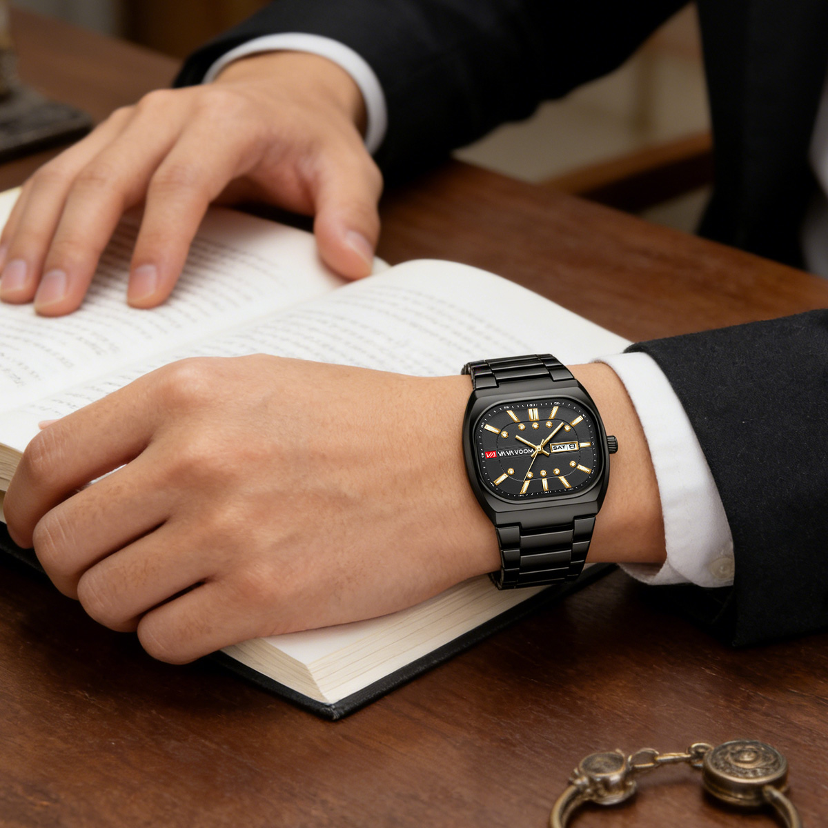 Orologio da Uomo Quadrato di N - Anti-Magnetic Watch recensione e prezzo