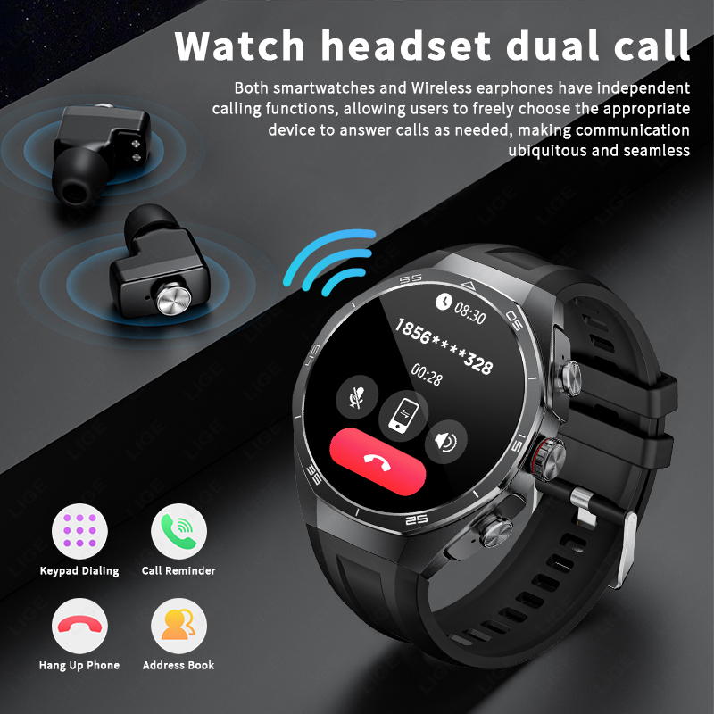 Smartwatch LIGE con Auricolari - Smartwatch Health Watches For Men recensione e prezzo