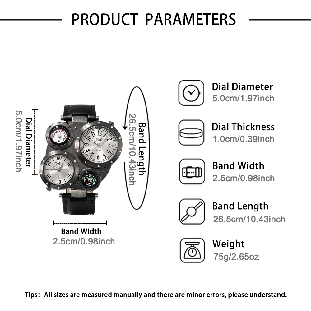 Orologio al quarzo da uomo Pc, - Smartwatch New Watches recensione e prezzo