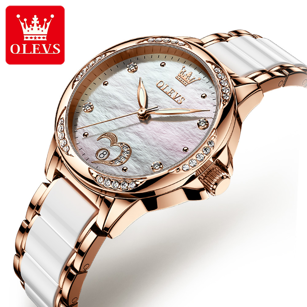 OLEVS 6631 Elegante Orologio d - Anti-Magnetic Watch recensione e prezzo