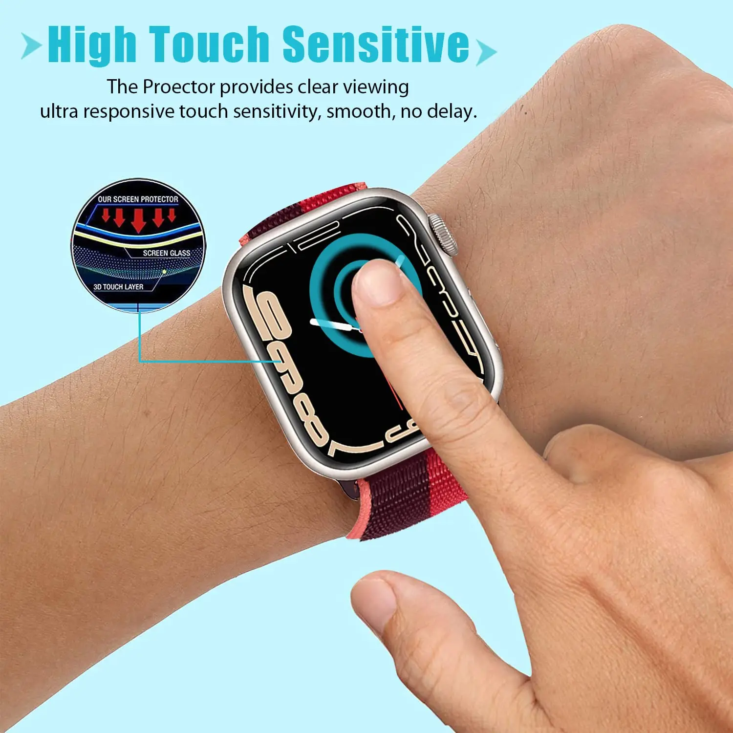 Vetro temperato 3D per cinturi - Apple Watch Band recensione e prezzo