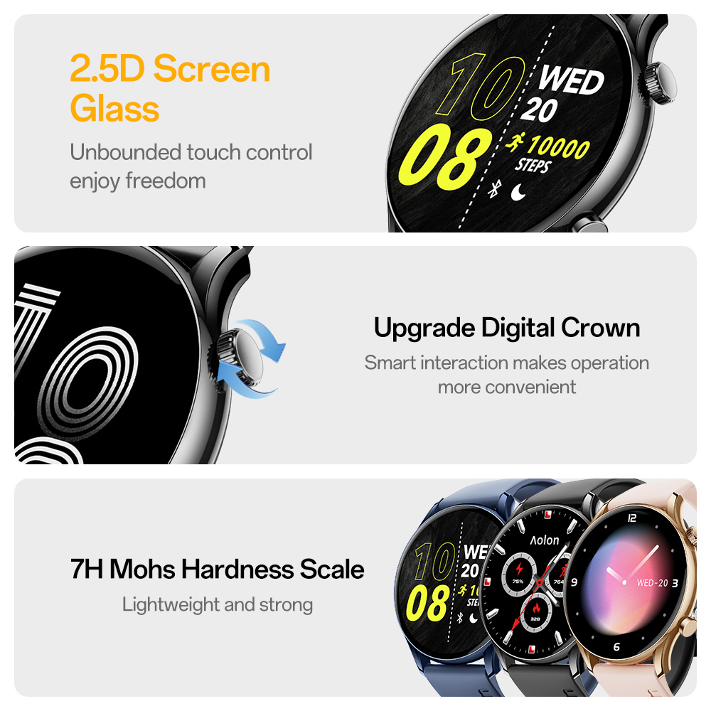 Smartwatch Aolon GTR3, 8,8 mm, - Smartwatch Watch Whatsapp recensione e prezzo