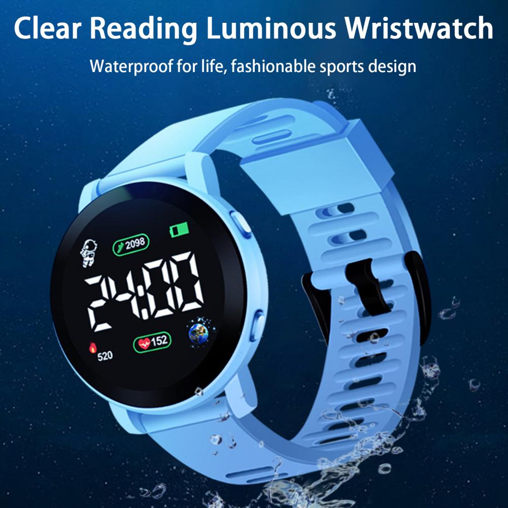 Orologio digitale a LED per ba - Smartwatch Digital Watches For Kid Girl recensione e prezzo