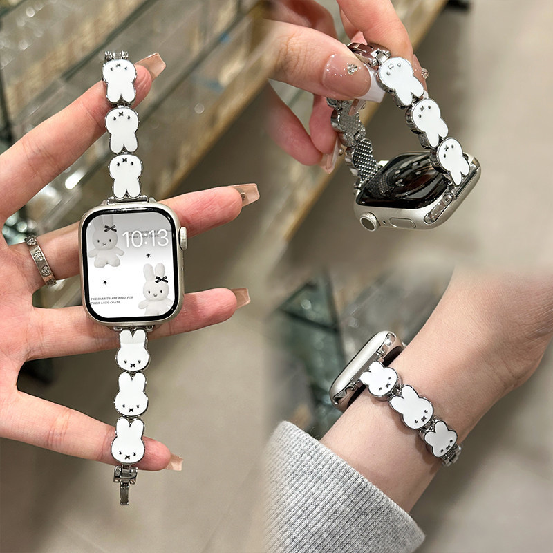Cinturino in pelle Miffy Rabbi - Apple Watch Band recensione e prezzo