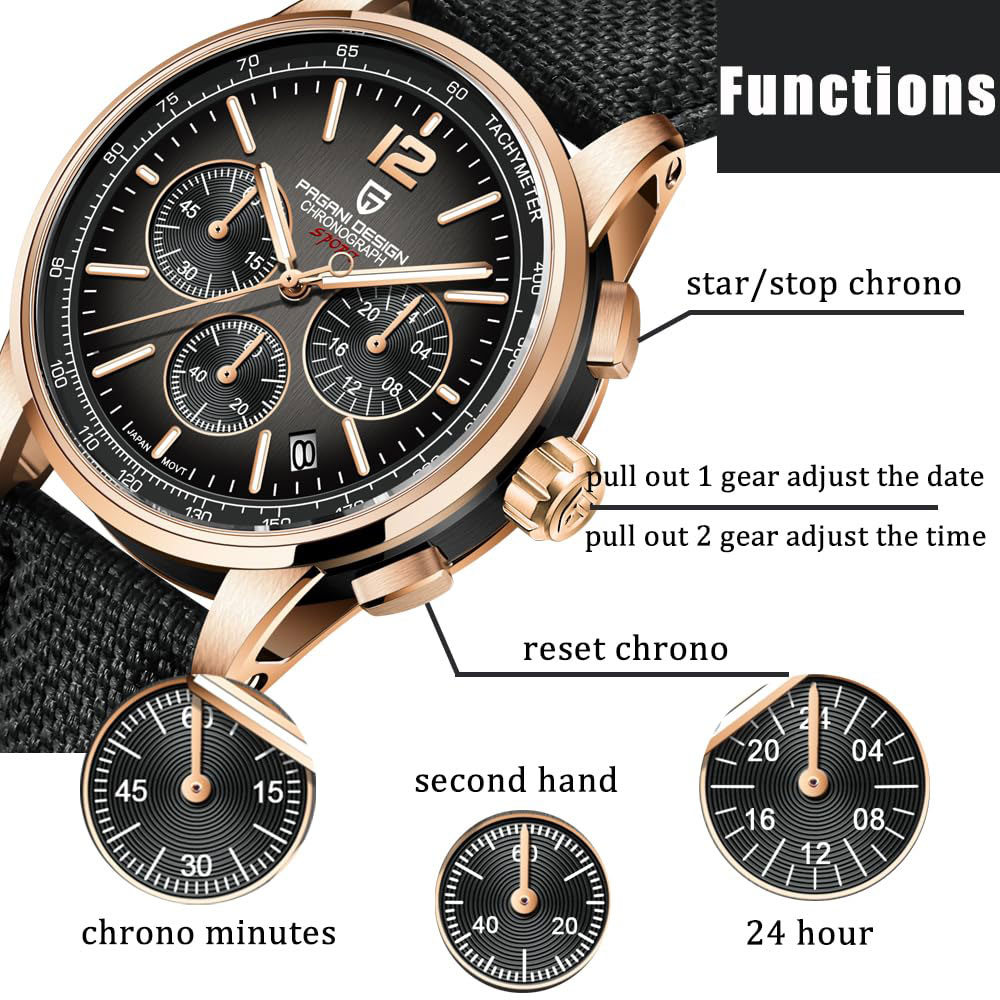 PAGANI DESIGN Nuovo orologio d - Anti-Magnetic Watch recensione e prezzo