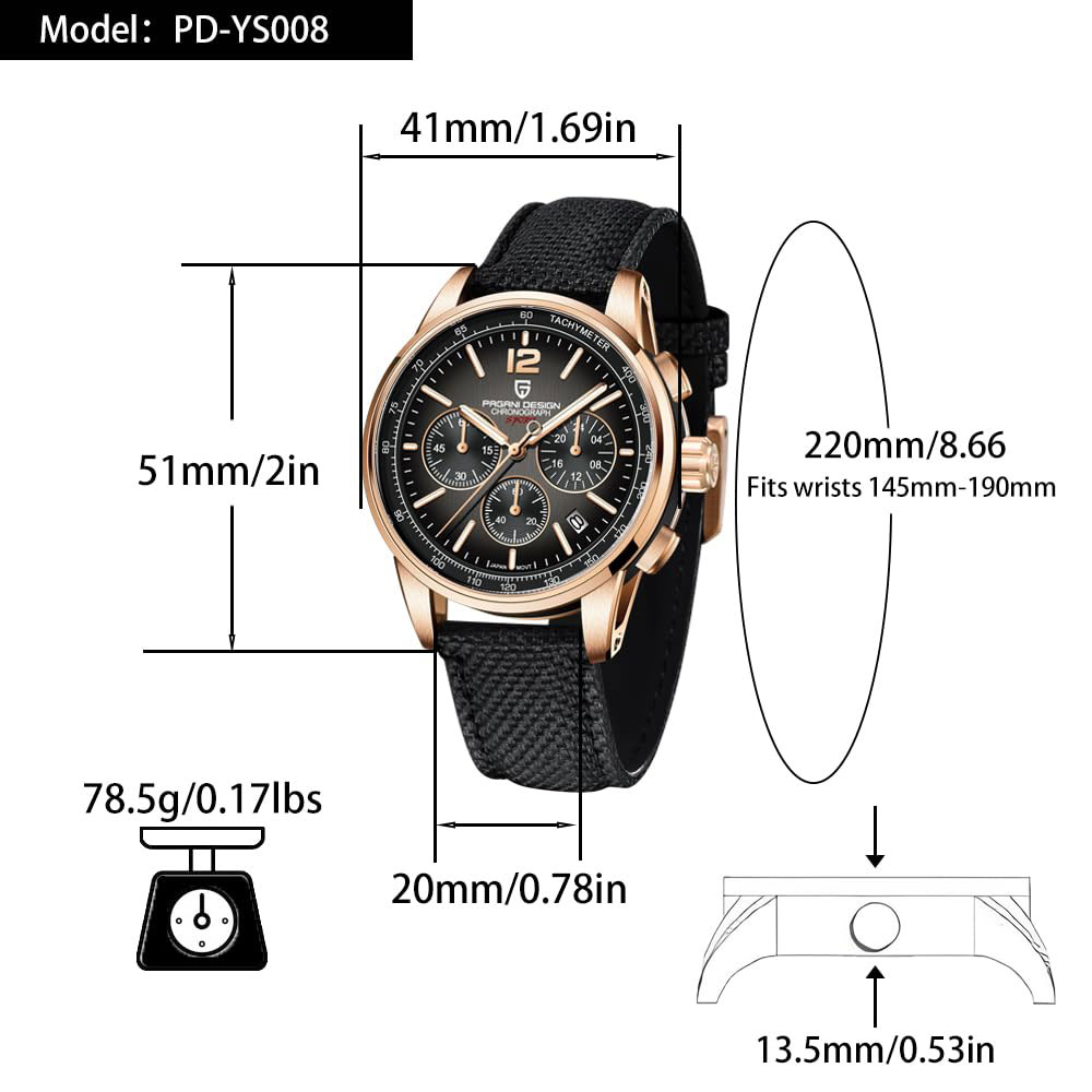 PAGANI DESIGN Nuovo orologio d - Anti-Magnetic Watch recensione e prezzo
