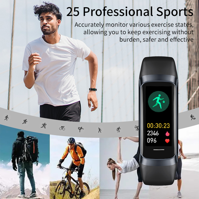 LIGE 1.1 pollici Amoled cardio - Smartwatch Health Watches For Men recensione e prezzo