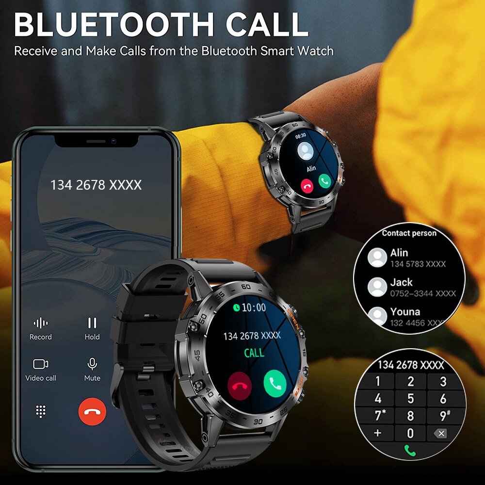 MEVADEN Steel 1.39 pollici Sma - Smartwatch Health Watches For Men recensione e prezzo