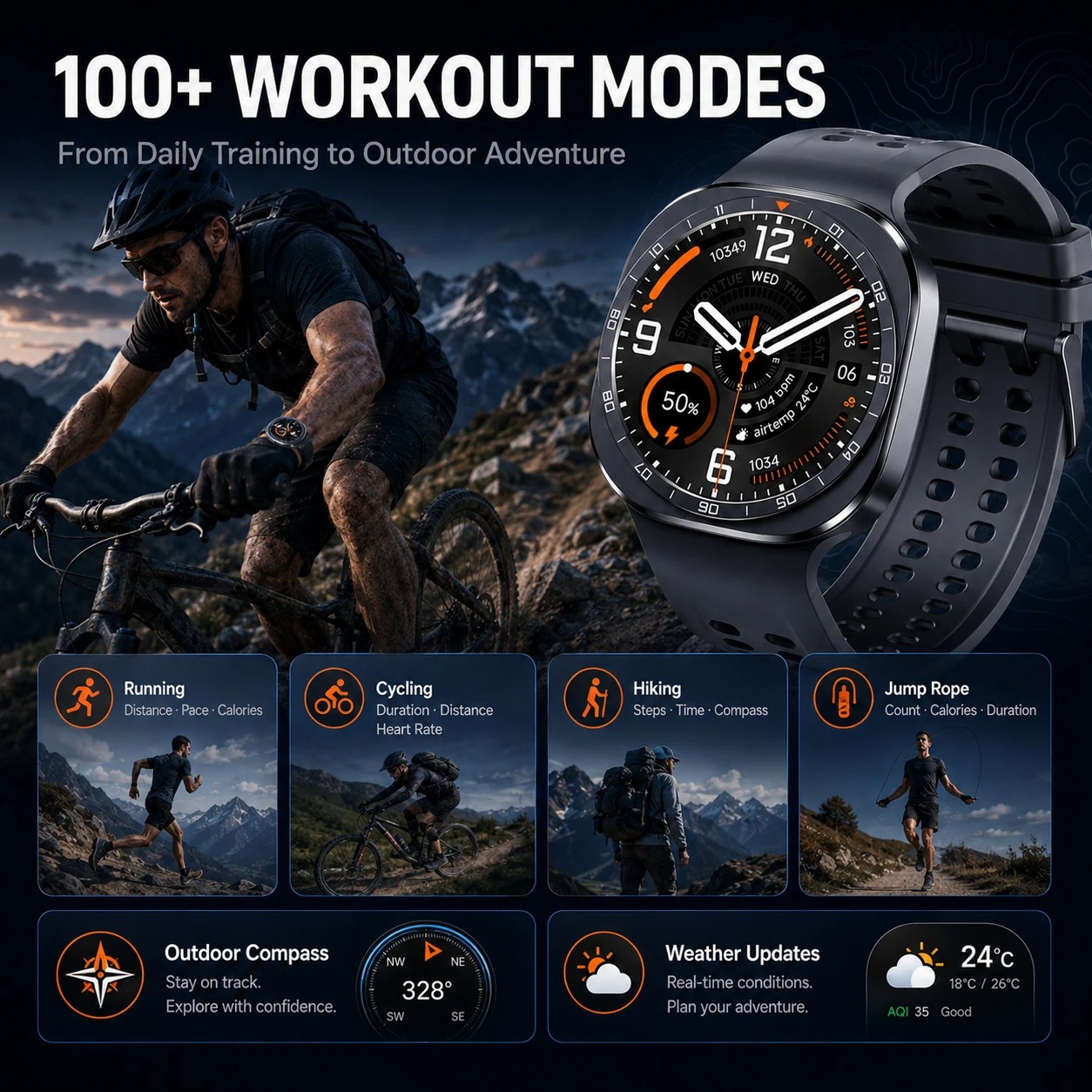 Nuovo Smartwatch Ultra 2 2026  - Smartwatch Health Watches For Men recensione e prezzo