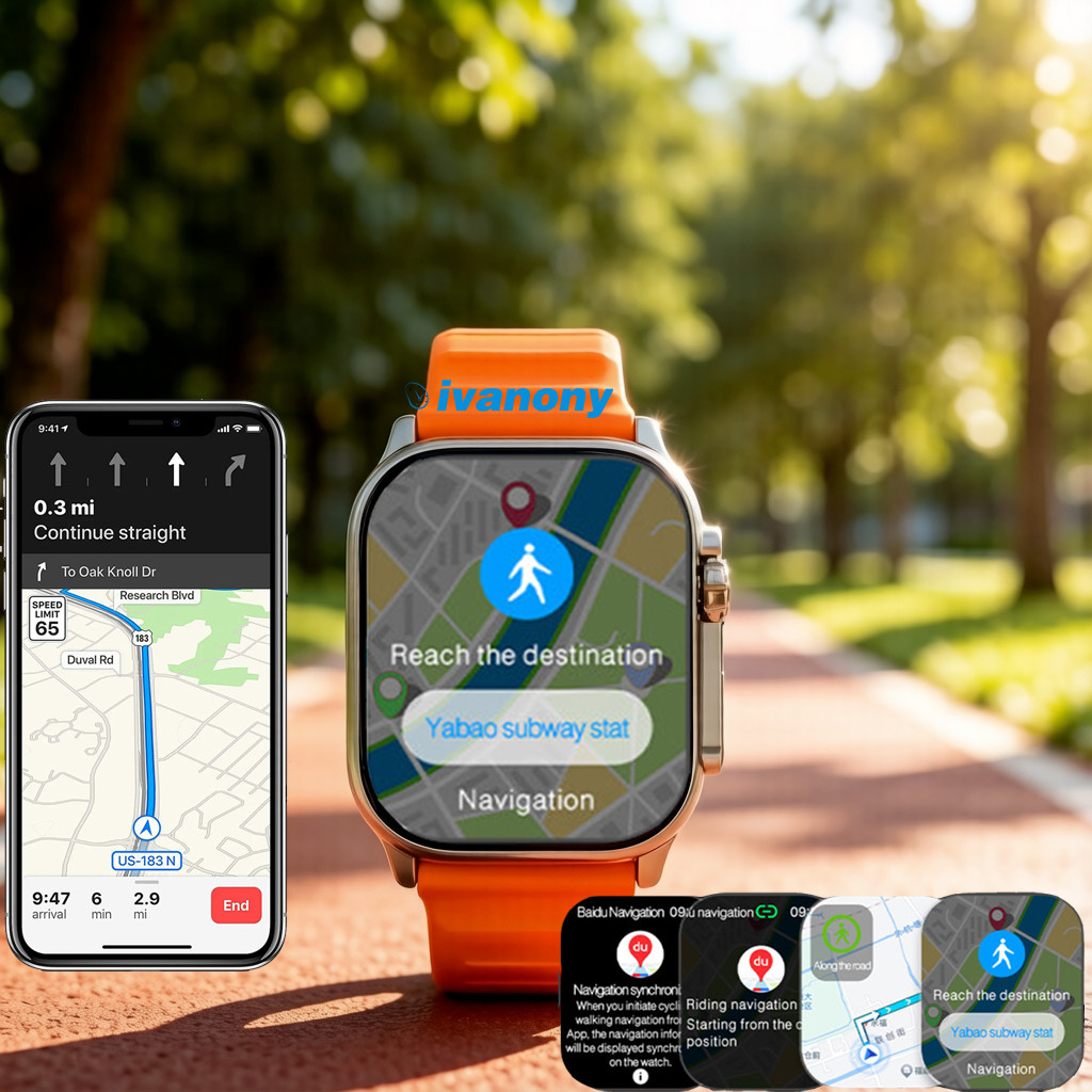Smartwatch HK12 Ultra 4 con Su - Smartwatch Watch Whatsapp recensione e prezzo