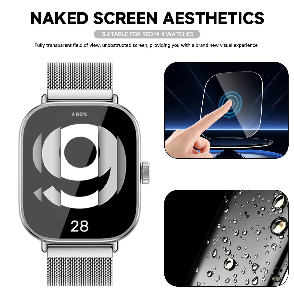 Vetro temperato per Xiaomi Red - Smart Watch Screen Protector recensione e prezzo