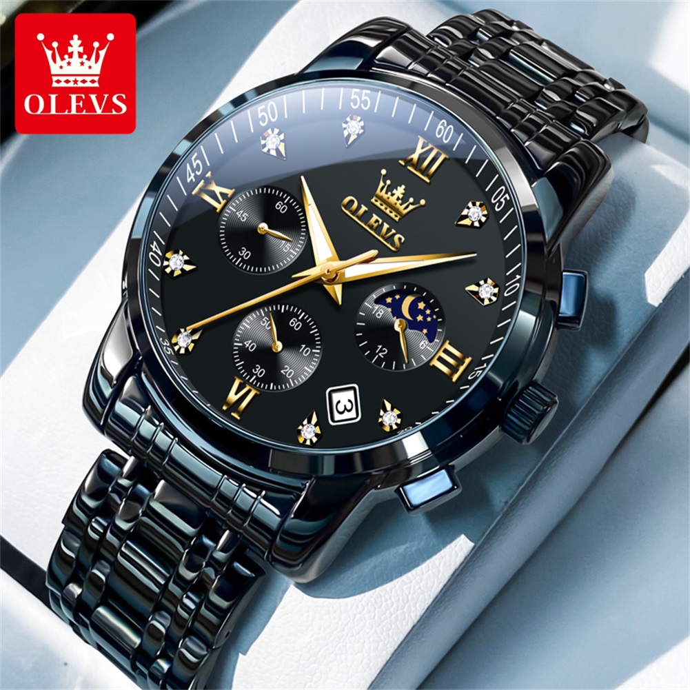 OLEVS Orologi da uomo popolari - Analog Quartz Watch recensione e prezzo