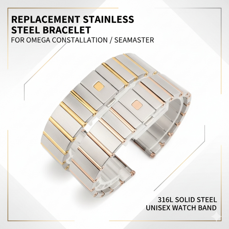 Cinturino in acciaio di ricamb - Omega Watch Constellation recensione e prezzo
