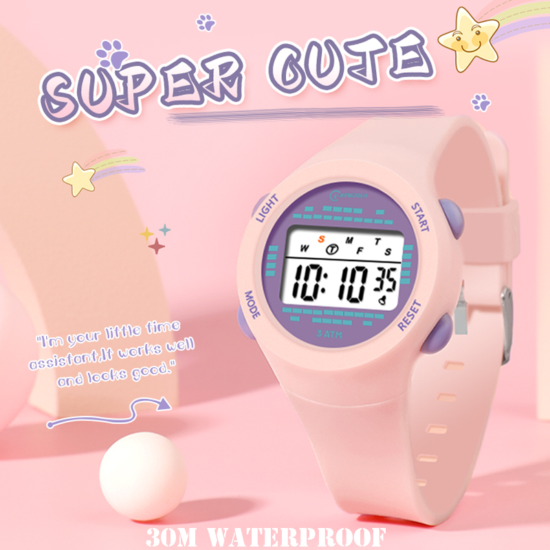 Orologio elettronico per bambi - Smartwatch Digital Watches For Kid Girl recensione e prezzo