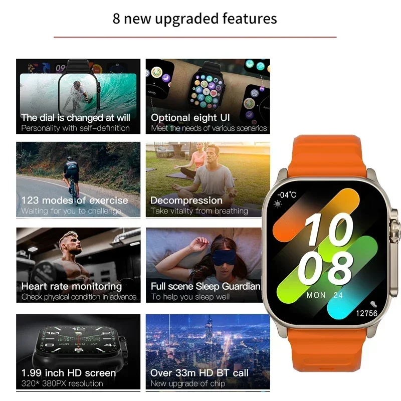 Nuovo Smartwatch Serie 9 PK HK - Smartwatch New Watches For Women recensione e prezzo