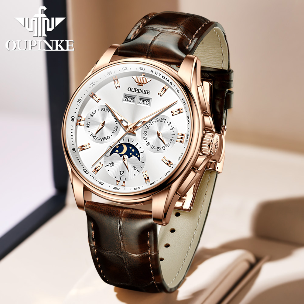 OUPINKE Orologi da uomo Casual - Anti-Magnetic Watch recensione e prezzo