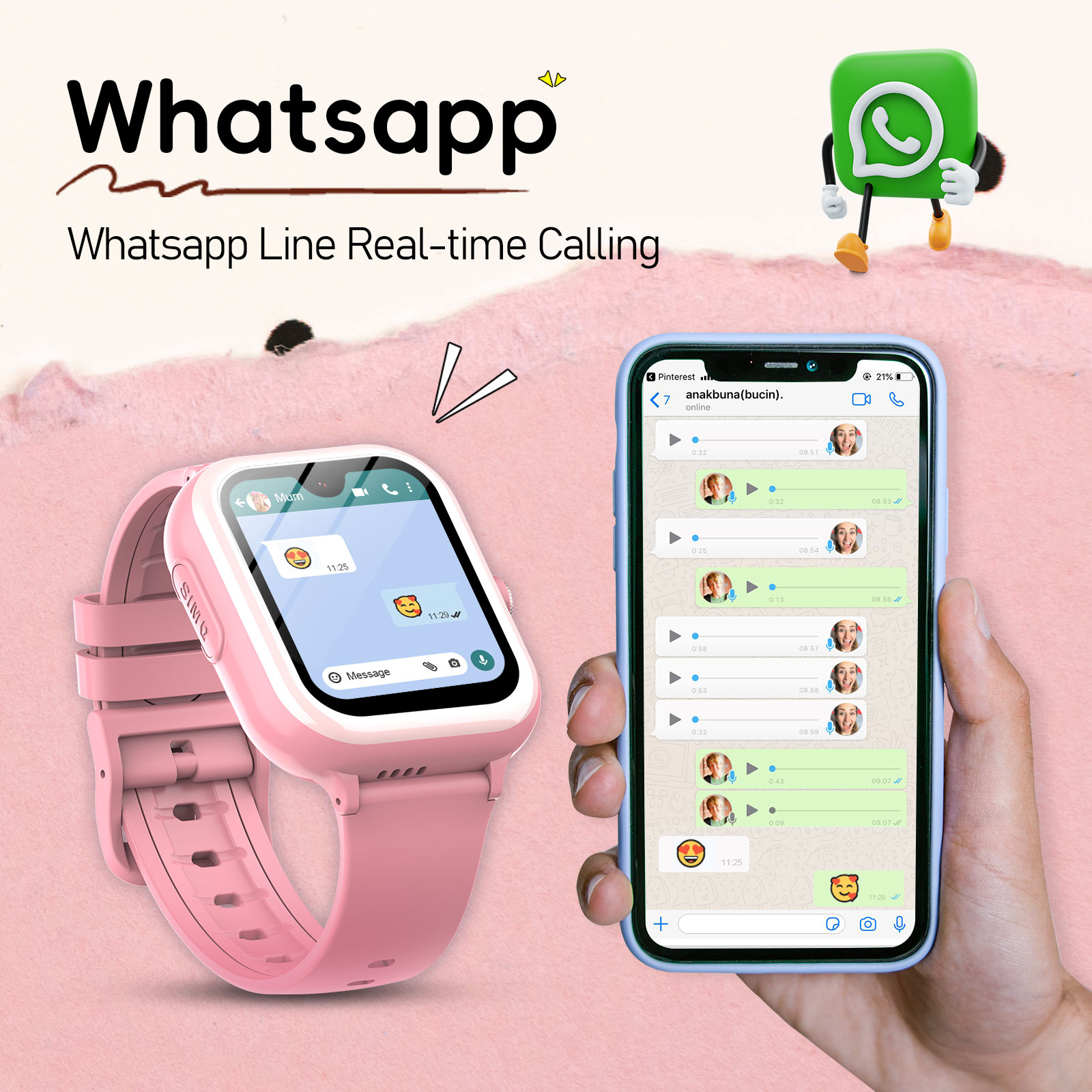 Wonlex Smartwatch 4G per Bambi - Smartwatch Watch Whatsapp recensione e prezzo