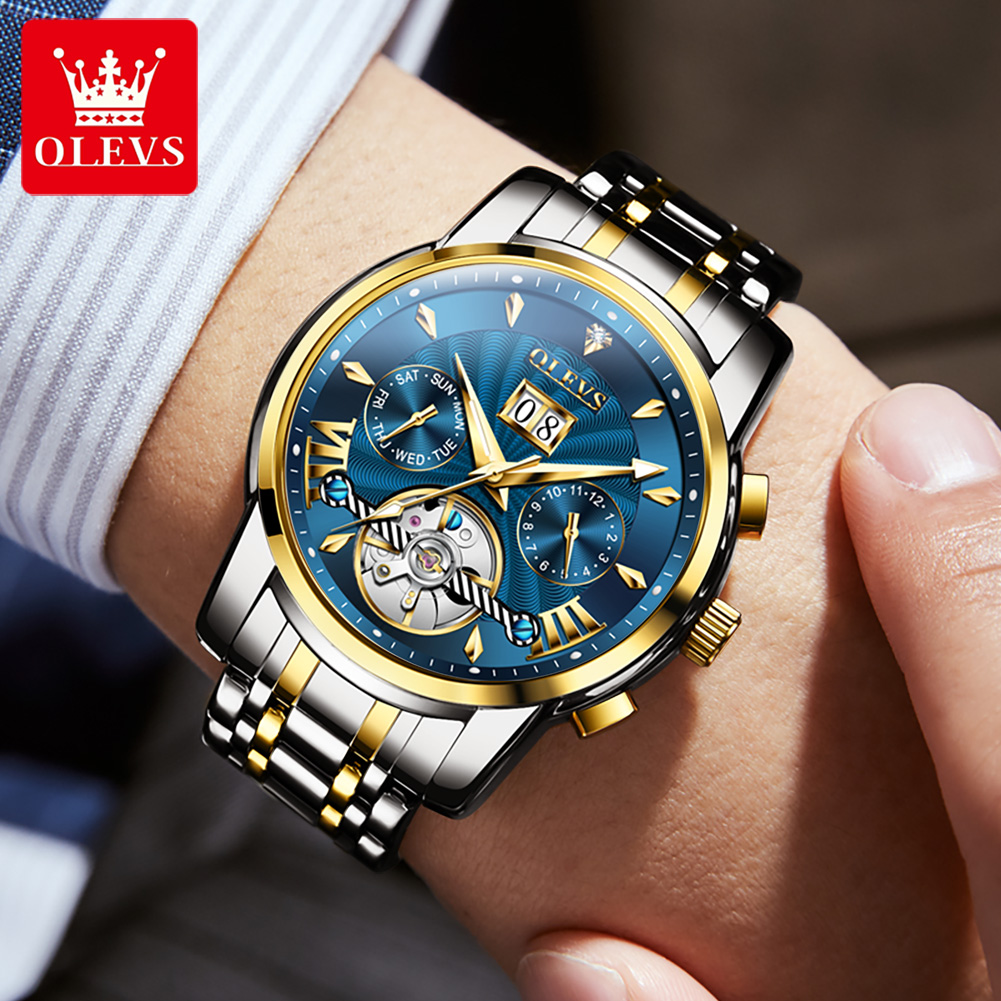 OLEVS Orologi da uomo Moda di  - Anti-Magnetic Watch recensione e prezzo