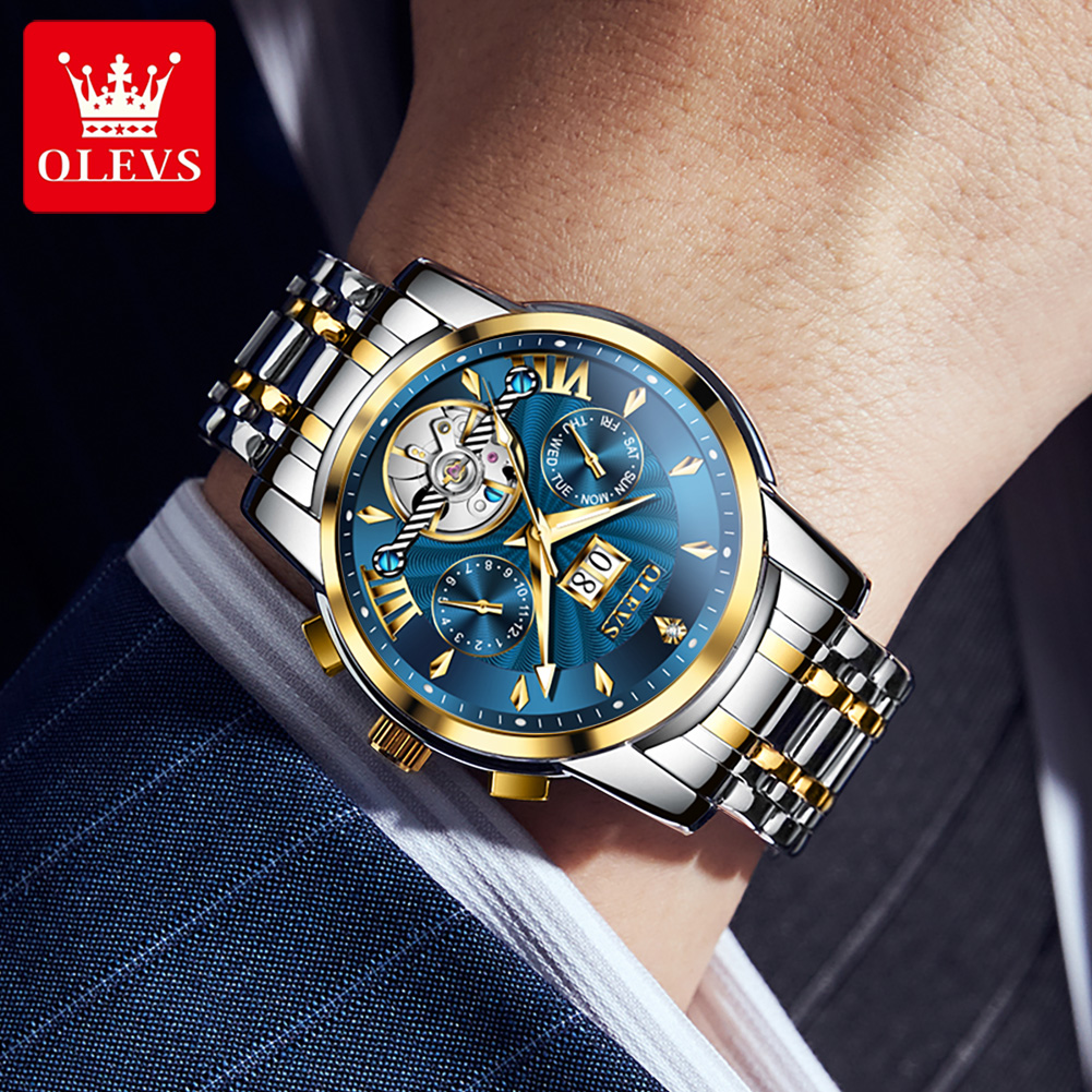 OLEVS Orologi da uomo Moda di  - Anti-Magnetic Watch recensione e prezzo