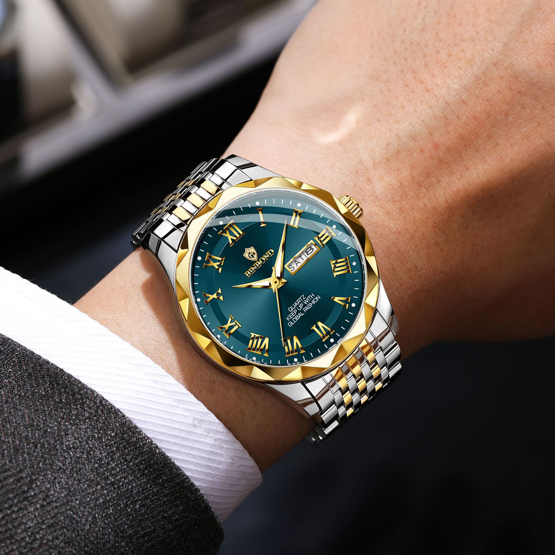BINBOND Orologi da Polso al Qu - Smartwatch Luxury Watches recensione e prezzo
