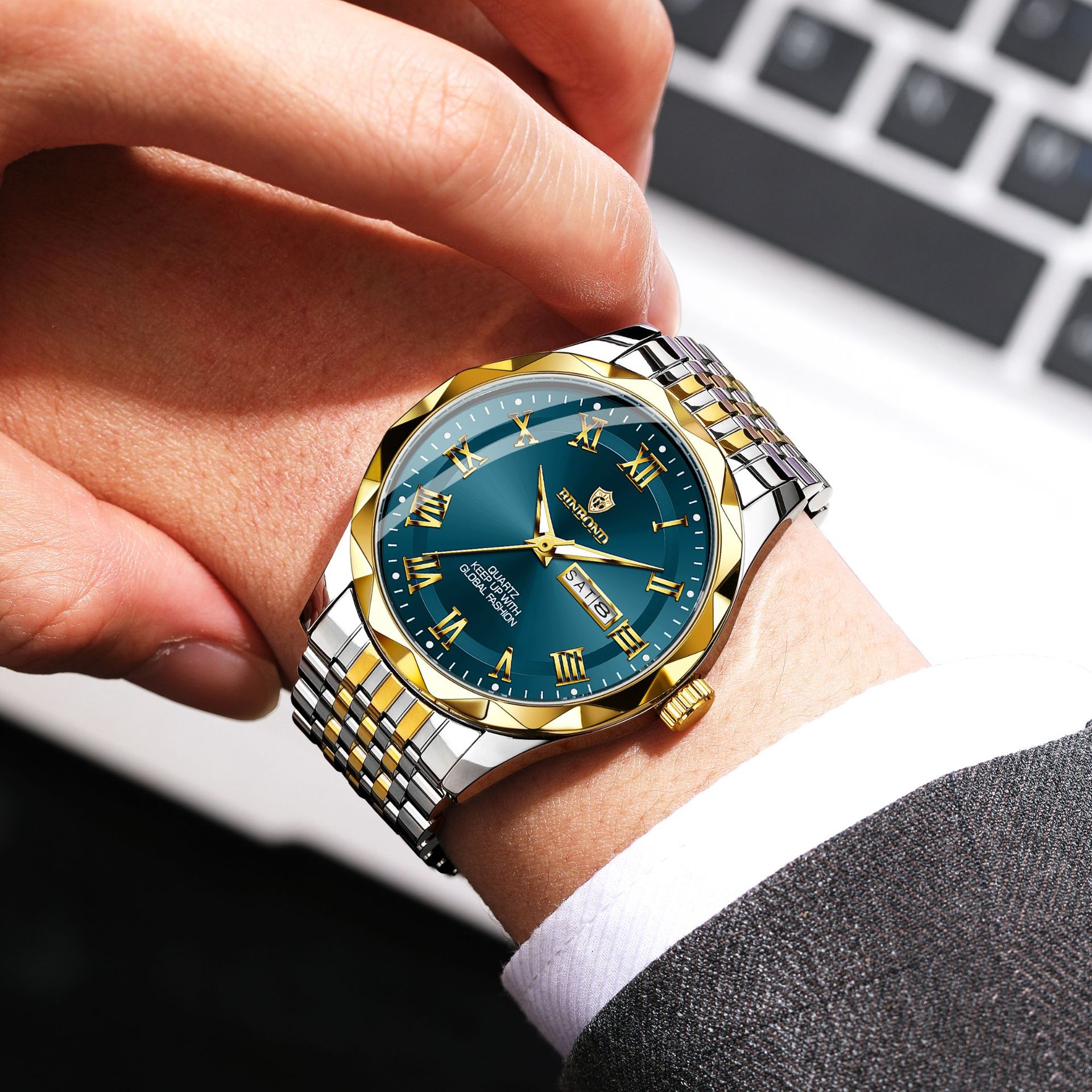 BINBOND Orologi da Polso al Qu - Smartwatch Luxury Watches recensione e prezzo